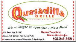 Quesadilla Grille